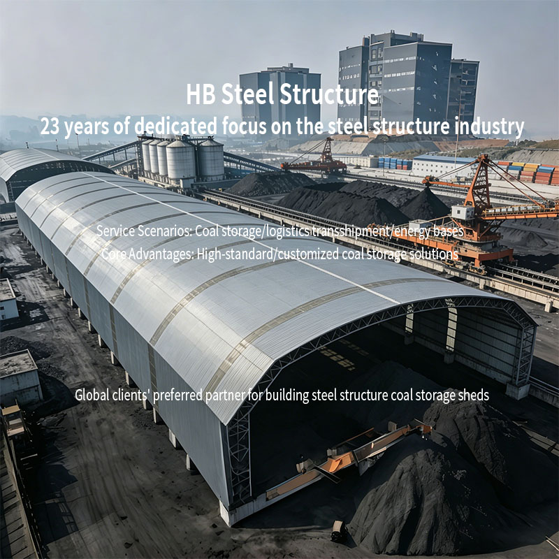 Steel Structure Coal Storage Shed